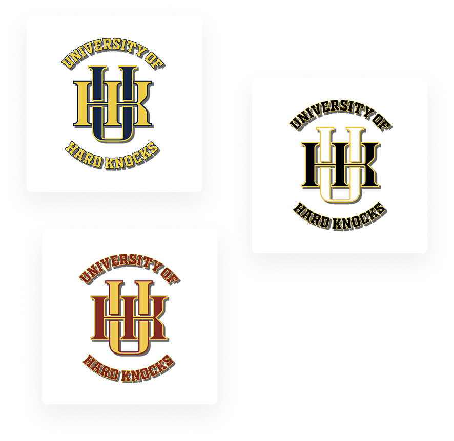 UHK school logo gold