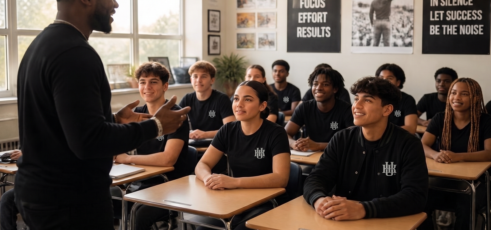 UHK mentorship in a classroom